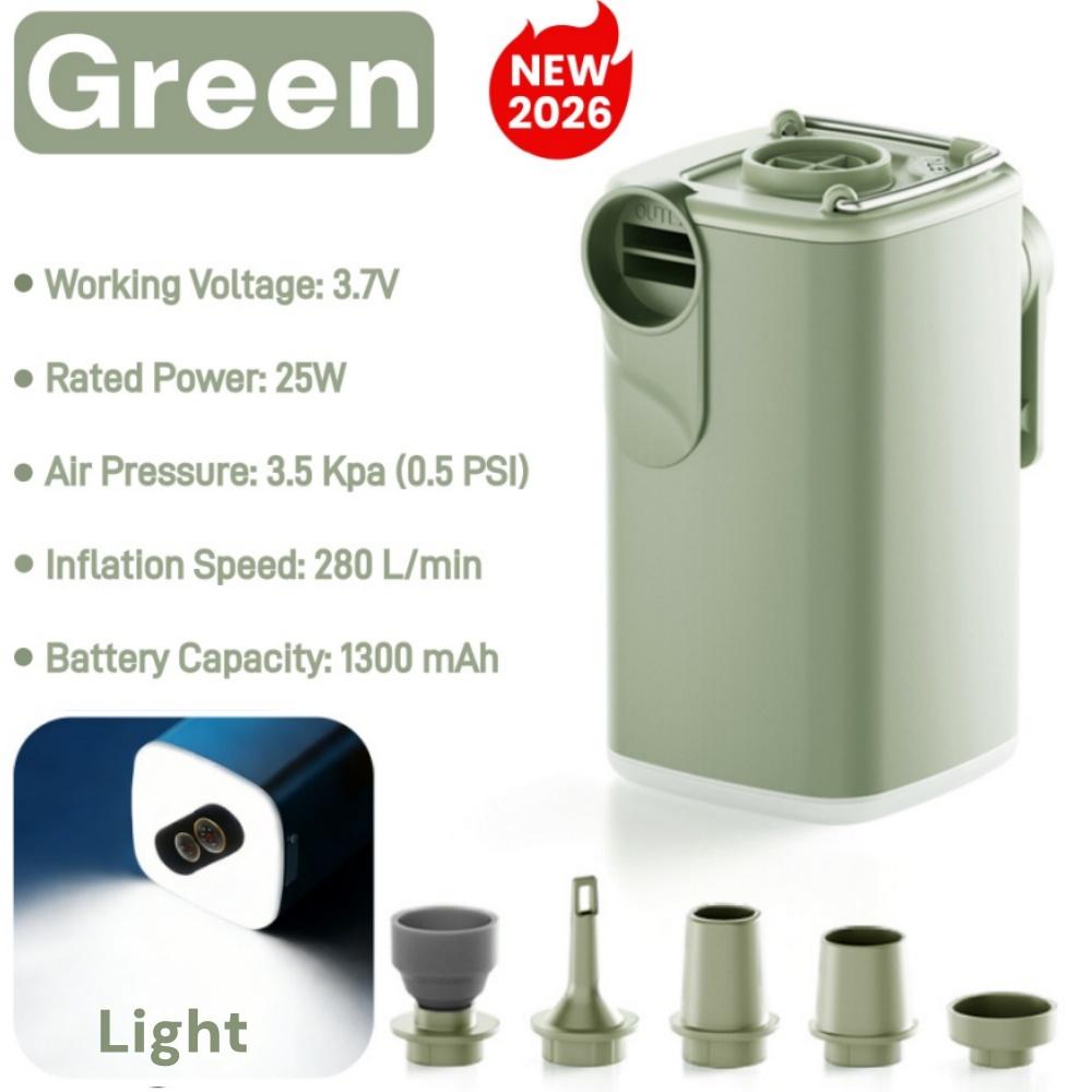 Mini Electric Air Pump Portable Vacuum Pump USB Rechargeable Inflate Deflate For Vacuum Storage Bags Pool Floats Camping Air Bed