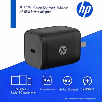 HP Быстрое зарядное устройство Type-C PD мощностью 65 Вт на нитриде галлия (GaN)