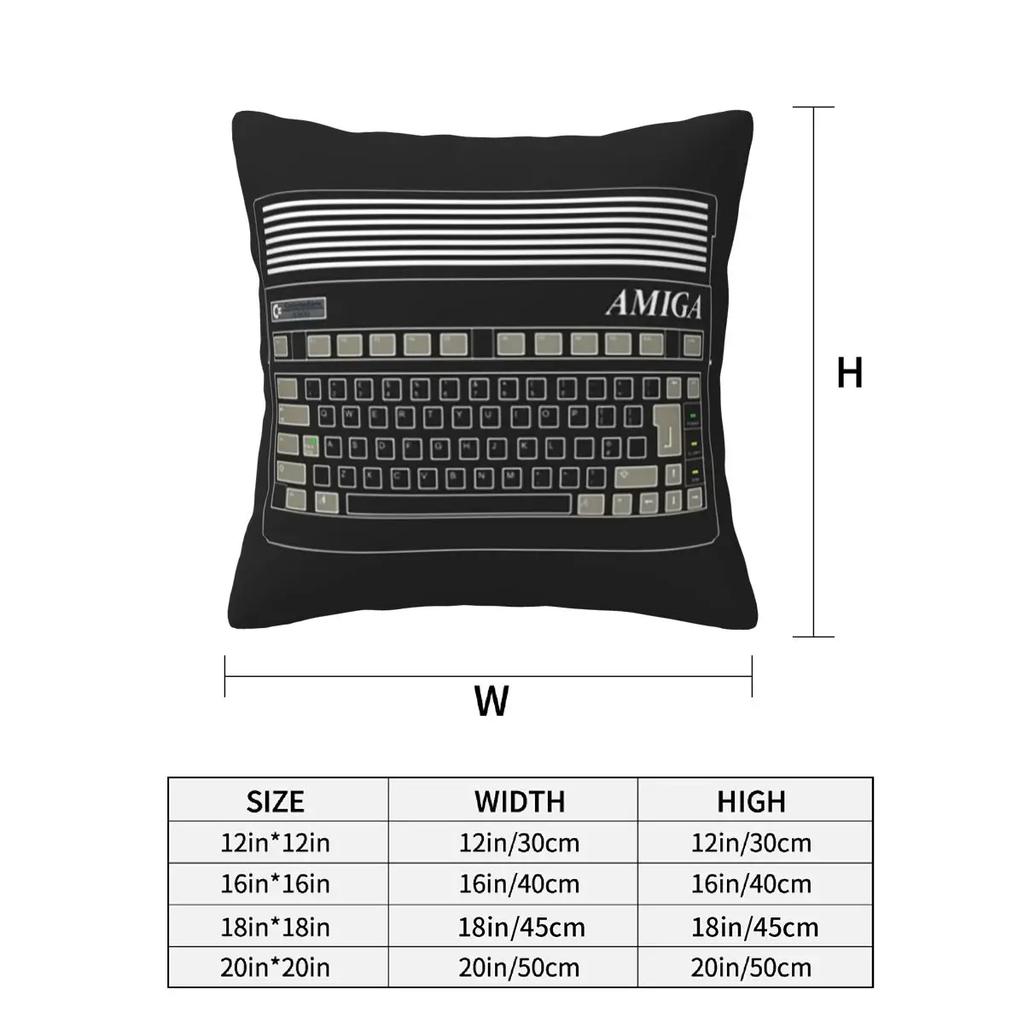 C64 Logo Computer 2 Pcs Square Pillowcase Pillow Cover Cushion Decor Comfort Throw Pillow For Home Bedroom
