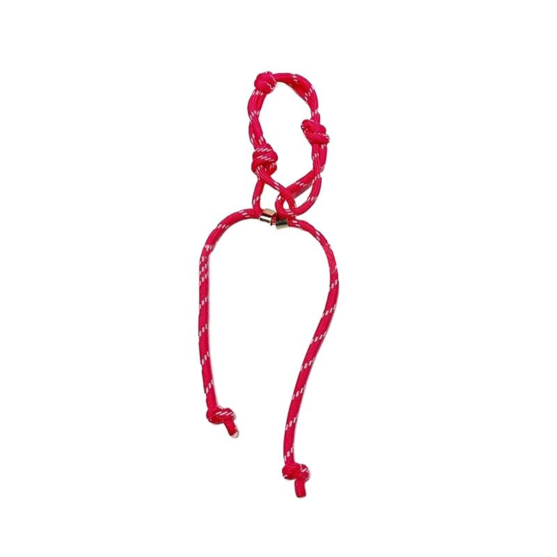 Нейлоновая веревка ручной работы для пары, стиль рук и ног, винтажный брелок для ключей, сумка, подвеска, украшение