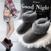 Snow Boots Women Thick Sole Cute Bunny Ears Suede Shoes for Women Keep Warm Sleeve Low Heels  Platform Shoes 2024 Winter Outdoor