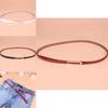Genuine Leather Slim Waist Belt For Women With Metal Clasp Suitable For Business And Everyday Outfits
