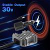 For Starlink Car Charger 12/24V Step Up To 30V 3.5A DC Power Cable with Digital Display Cigarette Lighter Adapte for Trucks RV