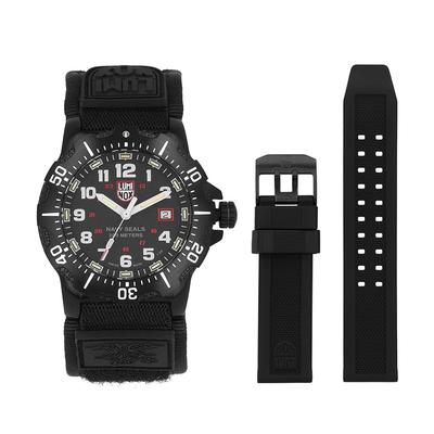 Мужские часы Luminox с уретановым ремешком, дополнительный набор ремешков Navy Seal Military xS.4231.Set