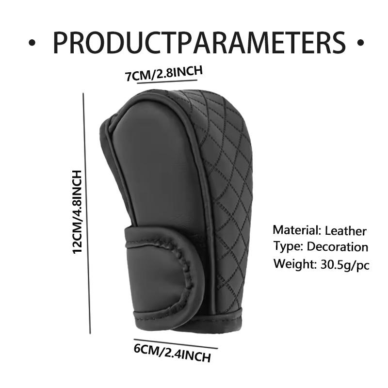 Leather Car Gear Shift Sleeve Knob Protective Cover For BMW M Performance E36 E46 E60 E90 E91 E92 E93 F30 F20 cwcr21