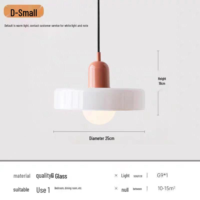 Винтажный подвесной светильник из зеленого стекла в стиле Мемфис - Современная прикроватная люстра в стиле Баухаус