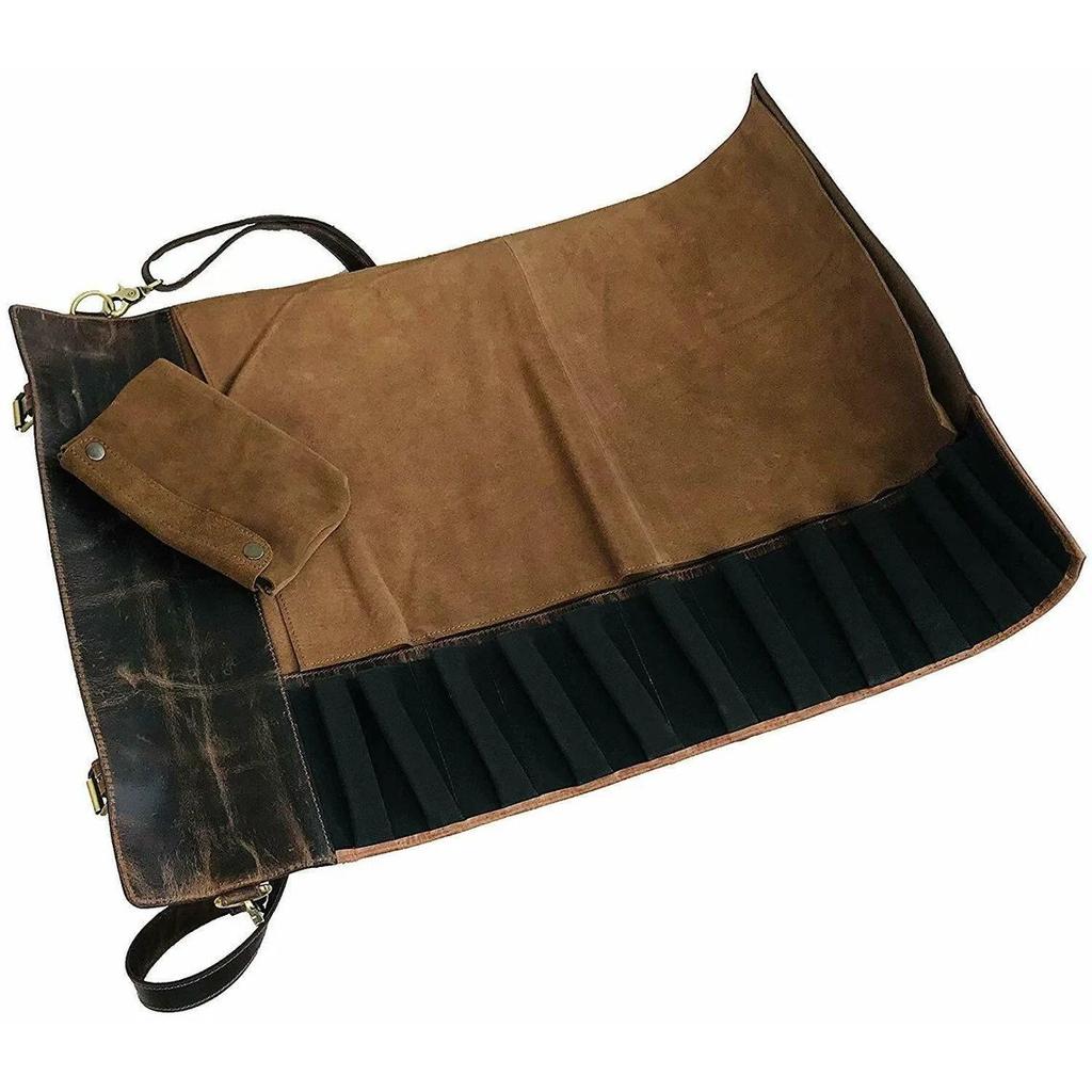 Сумка для кухонных ножей ручной работы Кожаный рулон ножа шеф-повара, ПОДАРОК ​​НА ДЕНЬ МАТЕРИ, Кухонные ножи, подарки, подарок для шеф-повара, сумка для хранения ножей.