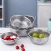 1 шт. Универсальная сетчатая корзина-сито из нержавеющей стали с ручками, основанием для установки, дуршлаг, кухонные принадлежности.
