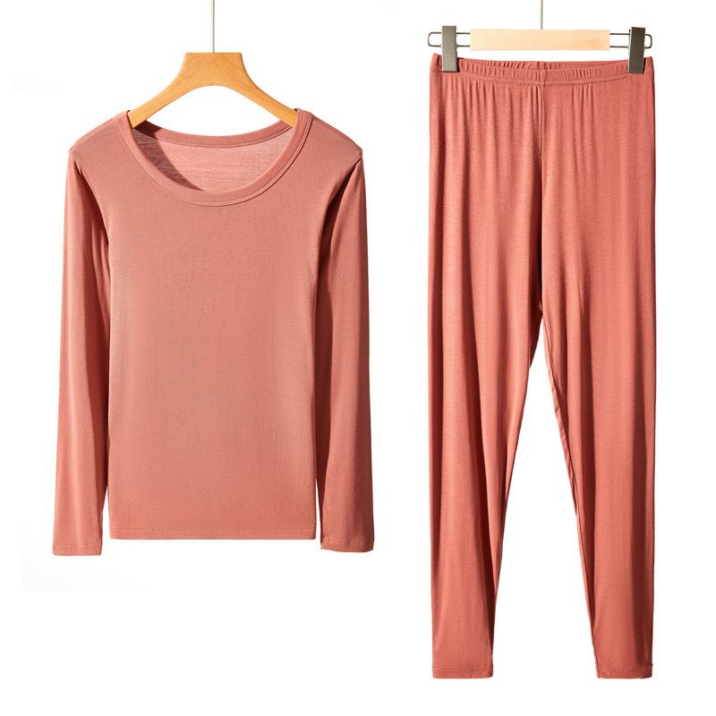 Осенне-зимнее термобелье Женские костюмы Боди Женские облегающие зимние топы Низ Рубашки Тонкая женская одежда