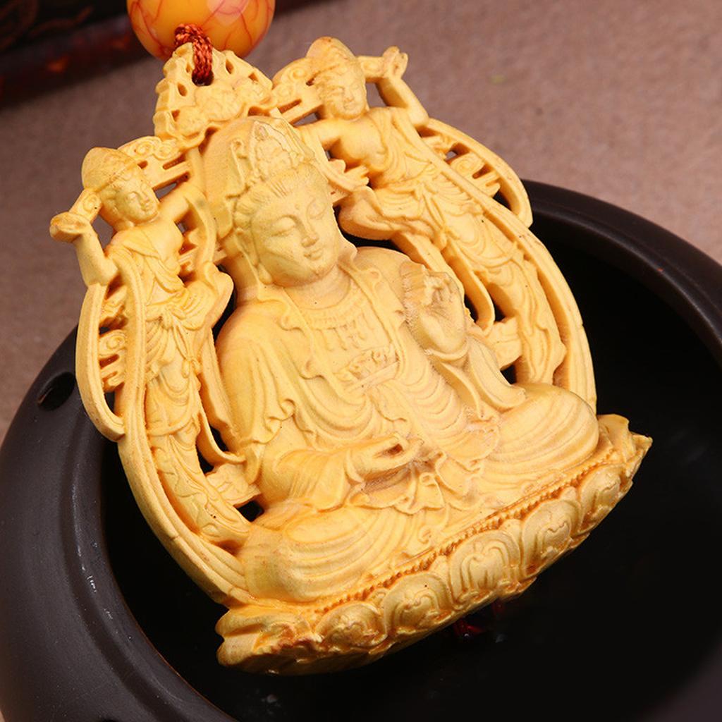 Car Hanging Accessories, Simple Buddha Decor for Indoor Hanging for Bedroom for Balcony