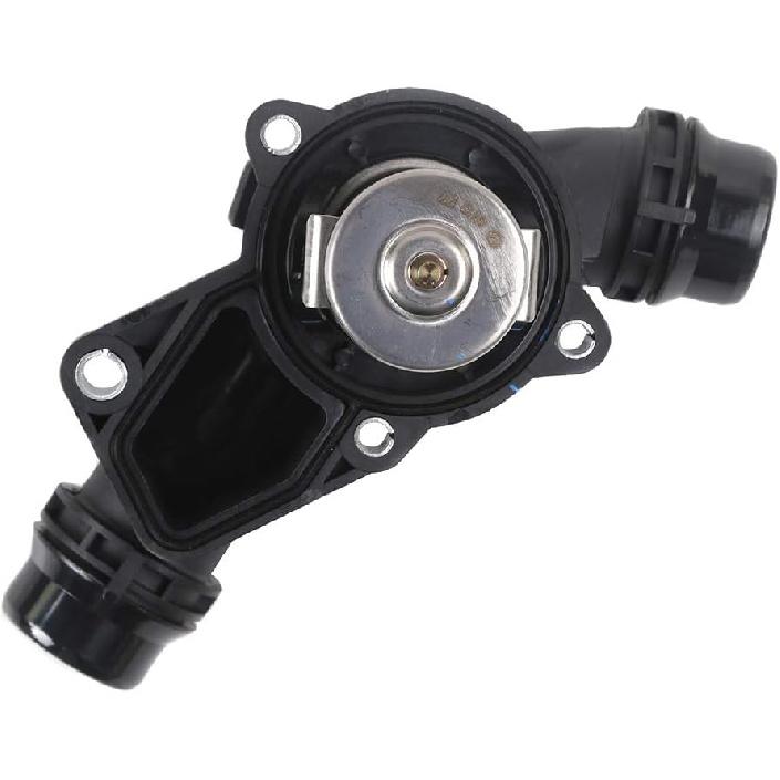 MOCA Engine Coolant Thermostat Housing Assembly for 1999-2006 for BMW 325i 328i E46 525i X5 Z3 2.5L 3.0L L6, Replace #11537509227, 11531437040,