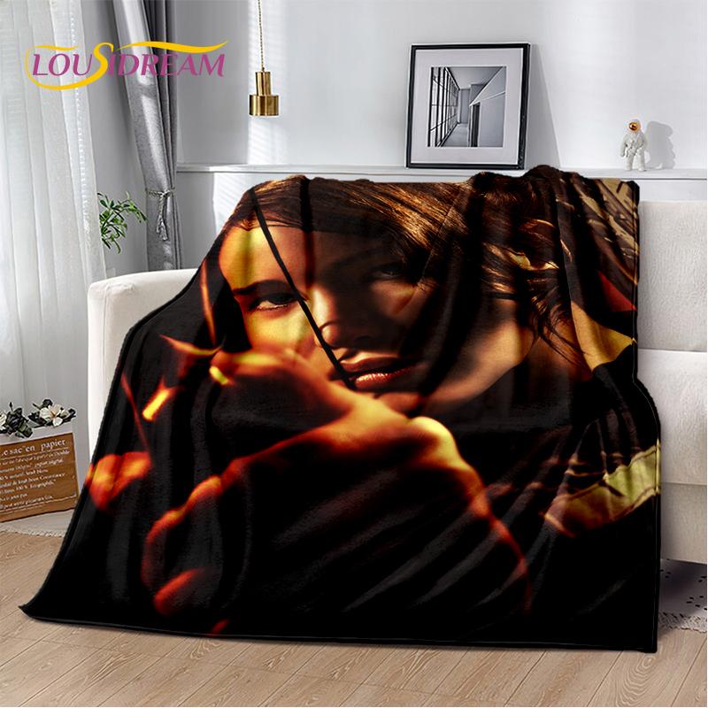 3D The Hunger Games Movie Archer Character Soft Flannel Blanket for Beds Bedroom Sofa Picnic,Throw Blanket for Cover Outdoors