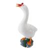 Goose Statue Farm Animal Figurine Resin Goose Sculpture Garden Ornament for Outdoor Backyard Patio Lawn Decoration