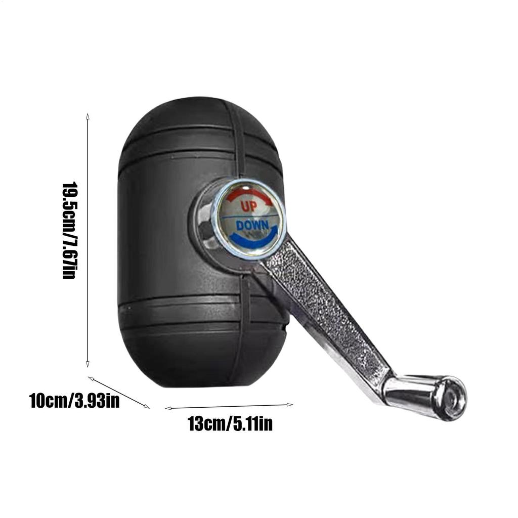 Детали для патио-зонта Экономичные детали для зонта-навеса С ручным приводом Долговечная центральная стойка Зонт для балкона Бассейна Пикника Террасы