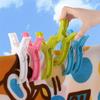 Lots Large Bright Colour Plastic Beach Towel Pegs Clips To Sunbed Quilt Clips