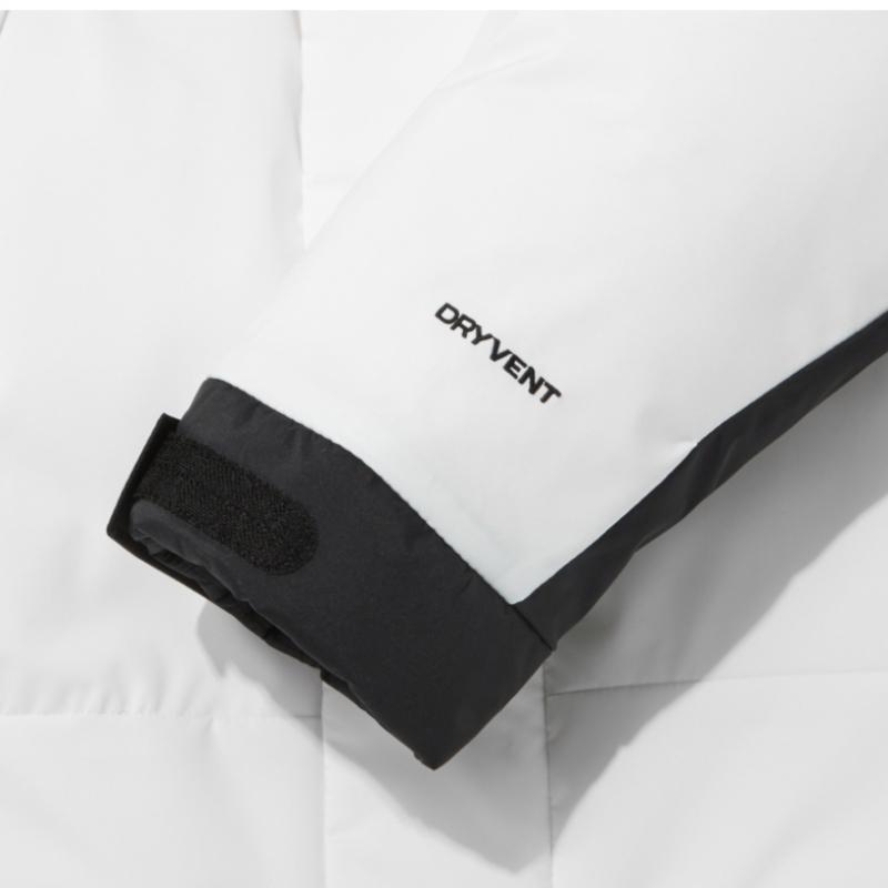 North Face Reverse Season Длинный стеганый универсальный воздушный теплый пуховик Nc2dn50d