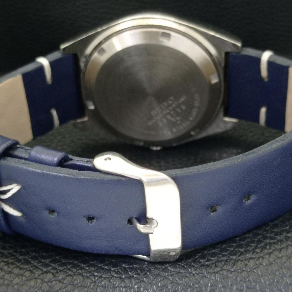 ВИНТАЖНЫЕ МУЖСКИЕ АВТОМАТИЧЕСКИЕ ЧАСЫ SEIKO 6309A ЯПОНИЯ СИНЕГО ЦВЕТА ЦИФЕРБЛАТА a701502-5