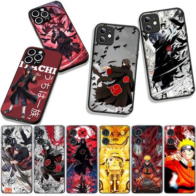 Чехол для телефона Itachi Uchiha Naruto Akatsuki для Apple iPhone 16 15 14 Plus 13 12 Mini 17 Pro Max + ProMax 16E Air 16+ Корпус