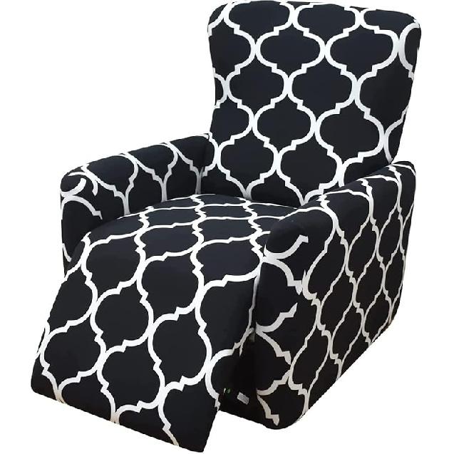 Эластичный чехол для кресла-реклайнера, Принтованные чехлы для кресла, Чехол для дивана-реклайнера, Нескользящий облегающий защитный чехол для мебели, для гостиной, спальни, дома, M