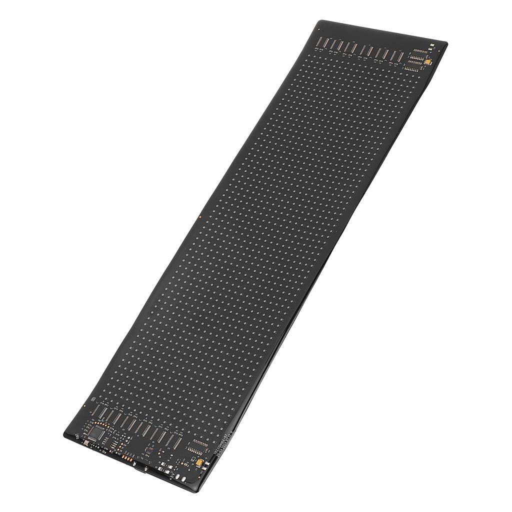 Программируемый светодиодный дисплей 20x64 пикселей IP65 водонепроницаемый мягкий USB 5V Bluetooth светодиодная матричная панель