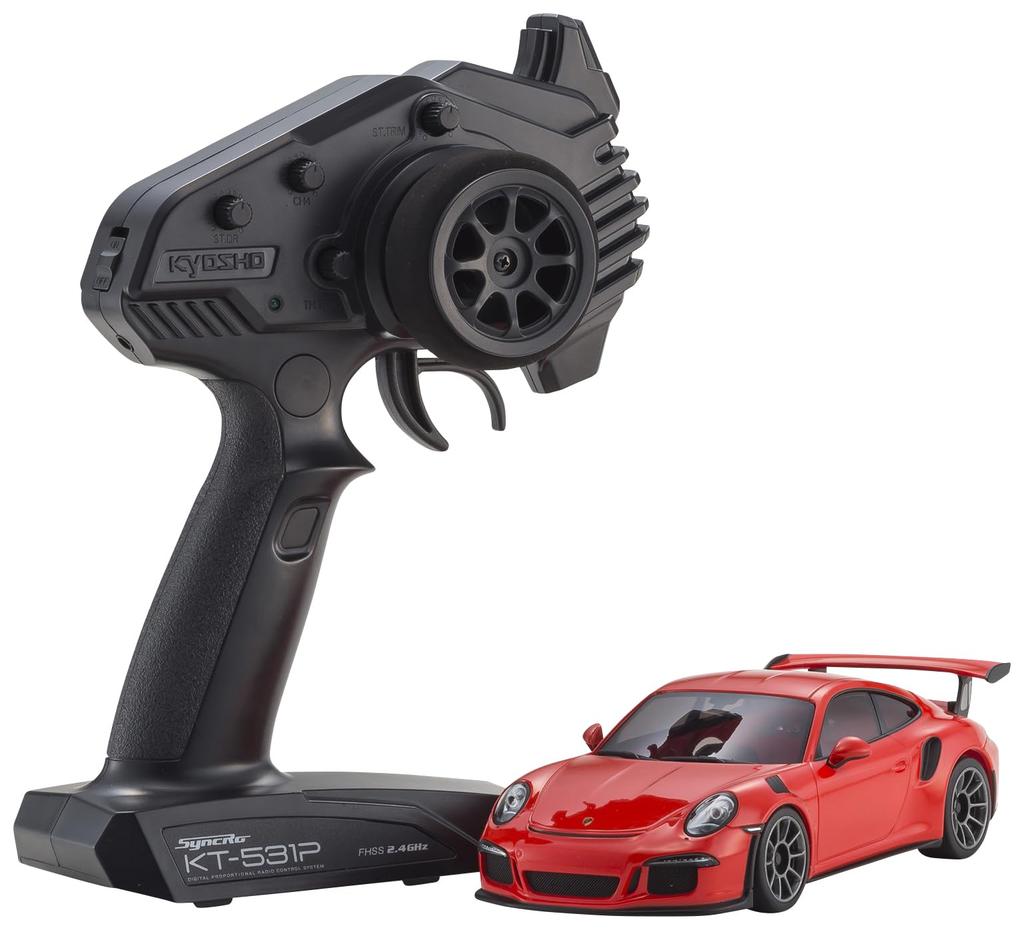 Kyosho MR04 RWD Porsche 911 GT3 RS Orange Electric Radio Control 32358OR R/s