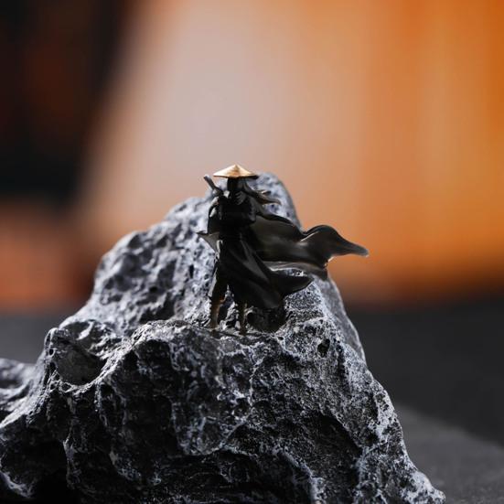 Статуэтка Странствующего Рыцаря, винтажная статуя в китайском стиле Youxia, скульптура рейнджера из смолы, домашний офис, настольный сад, украшение, орнамент, рождественский подарок