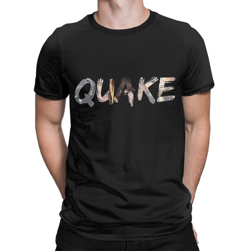 QUAKE DAISY JOHNSON Graphic Funny 100 Cotton TShirt Quake Tees Tops For Unisex