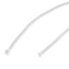 Abrasion Resistant 3mm Heavy Duty Durable Rubber Core Polyester Elastic Rope Bungee Rope Shock Cord 9 Sizes 10m - White,