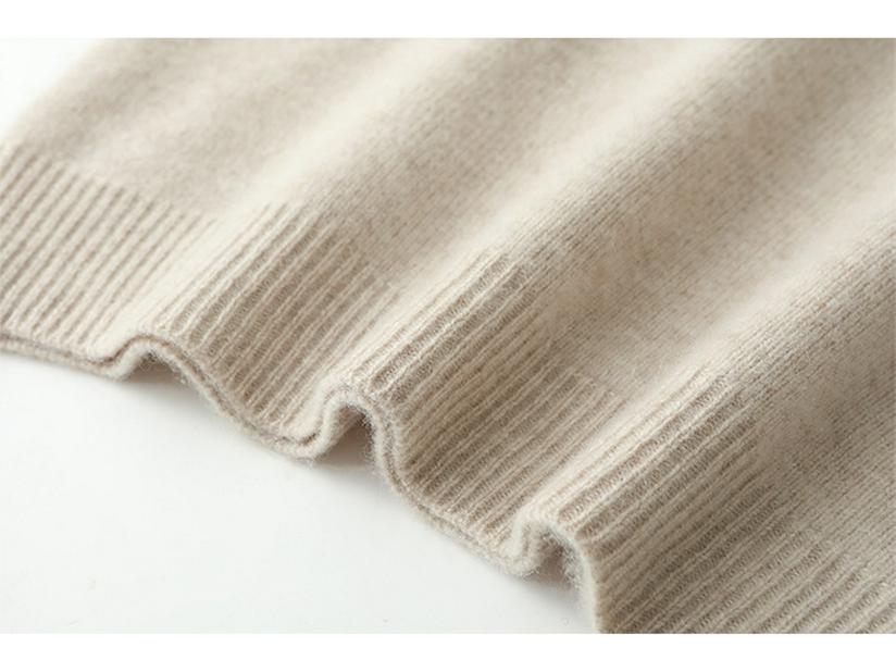 Cashmere Button-Up Sleeveless Sweater Vest with Polo Collar