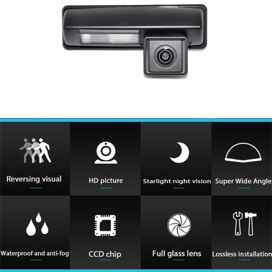 CCD HD Car Rear View Reverse Backup Parking Camera For Toyota 2007-2012 Camry