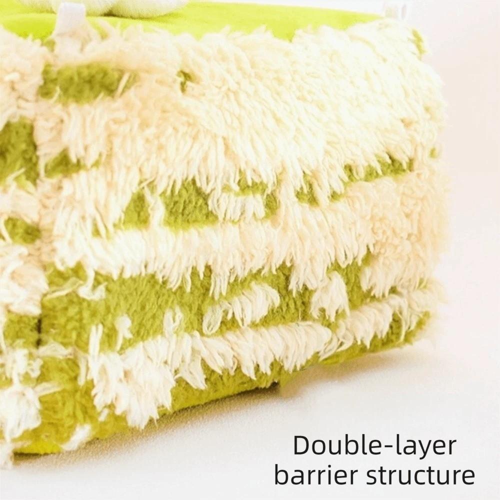 Warm Simulated Cake Hamster Nest Windproof Plush Pet Bed Animal Rest Shelter Indoor Pet House