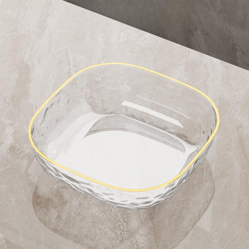 Легкая Роскошь Фруктовая Тарелка Фруктовая Тарелка Тарелка для Сухофруктов Коробка для Сухофруктов Фруктовая Тарелка Высокая Ценность Высокий Класс Прозрачная Фруктовая Тарелка Тарелка для Закусок