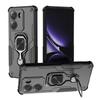 KEYSION Shockproof Armor Case for Xiaomi POCO X7 Pro Soft Silicone+PC Upright Metal Ring Stand Phone Back Cover for Redmi Turbo4