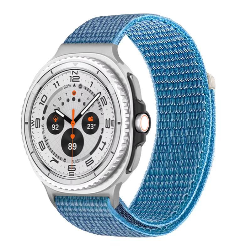 Официальный нейлоновый петлевой ремешок для Samsung Galaxy Watch 8 40 мм 44 мм Металлический соединительный браслет Galaxy Watch 8 Classic 46 мм Ремешок для запястья