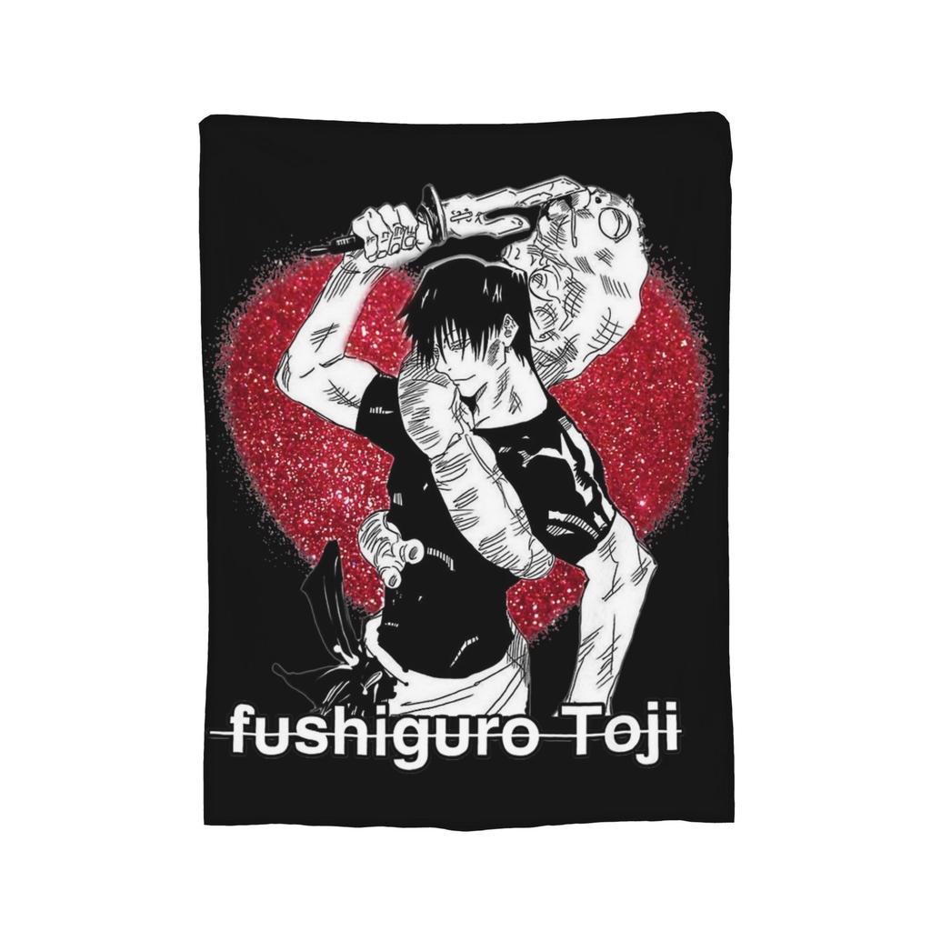 Jujutsu Kaisen Blankets Fleece Summer Air Conditioning Multi-function Lightweight Thin Throw Blanket Bedding Throws