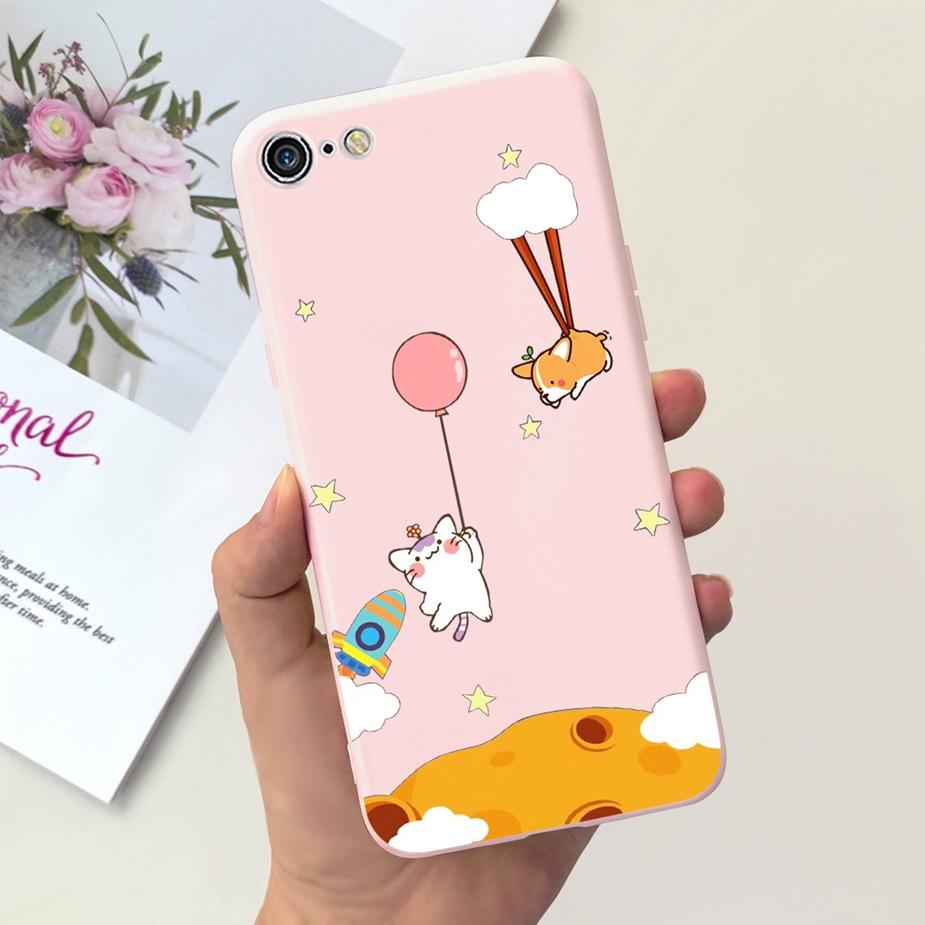 For Apple iPhone 7 8 Plus Case Cute Fashion Painted Back Cover Soft Silicone Phone Case For iPhone 8 Plus iPhone7 iPhone8 Bumper