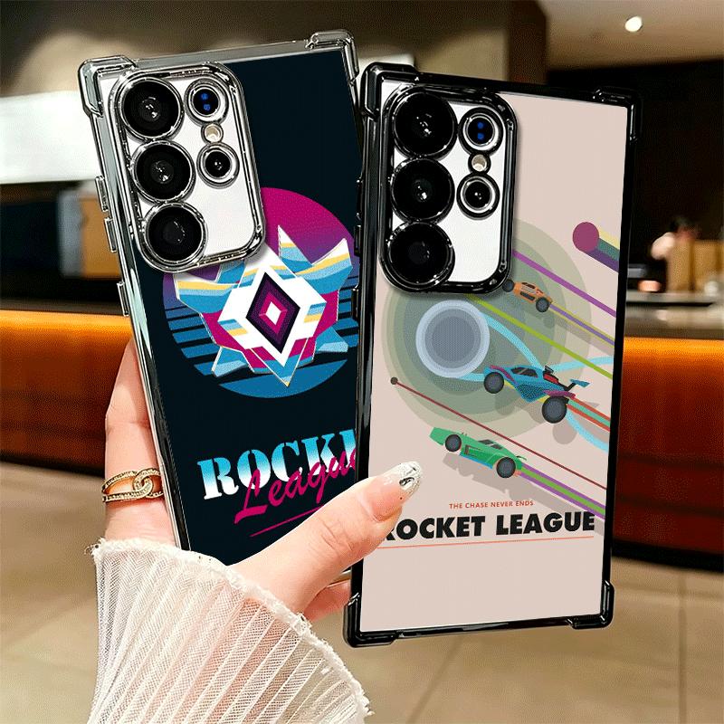 R-Rocket L-League Игровой Мягкий Чехол Для Телефона Для Samsung Galaxy S26 Ultra S25 Edge S24 FE S23 Plus S22 S21 + S20 Покрытие Защита От Падений Веселый