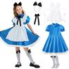 Alice Children's Show Dress Maid Dress Halloween Girl Dress Pastoral Prairie Farm Wind Lolita Dress
