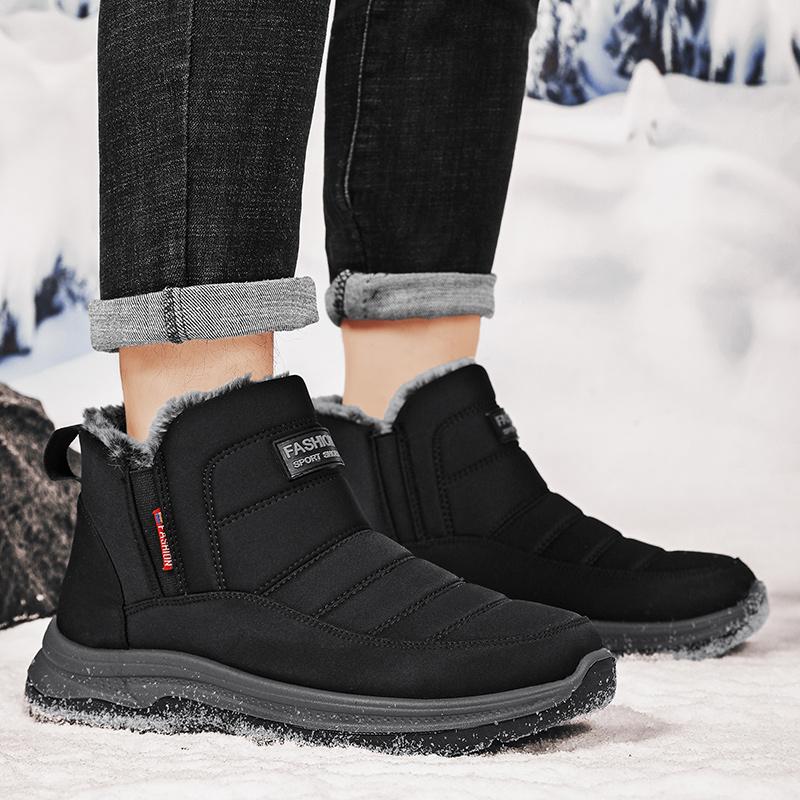 MCTIN Осенне-зимние женские толстые теплые спортивные туфли с нескользящей амортизацией, легкие высокие мужские кроссовки