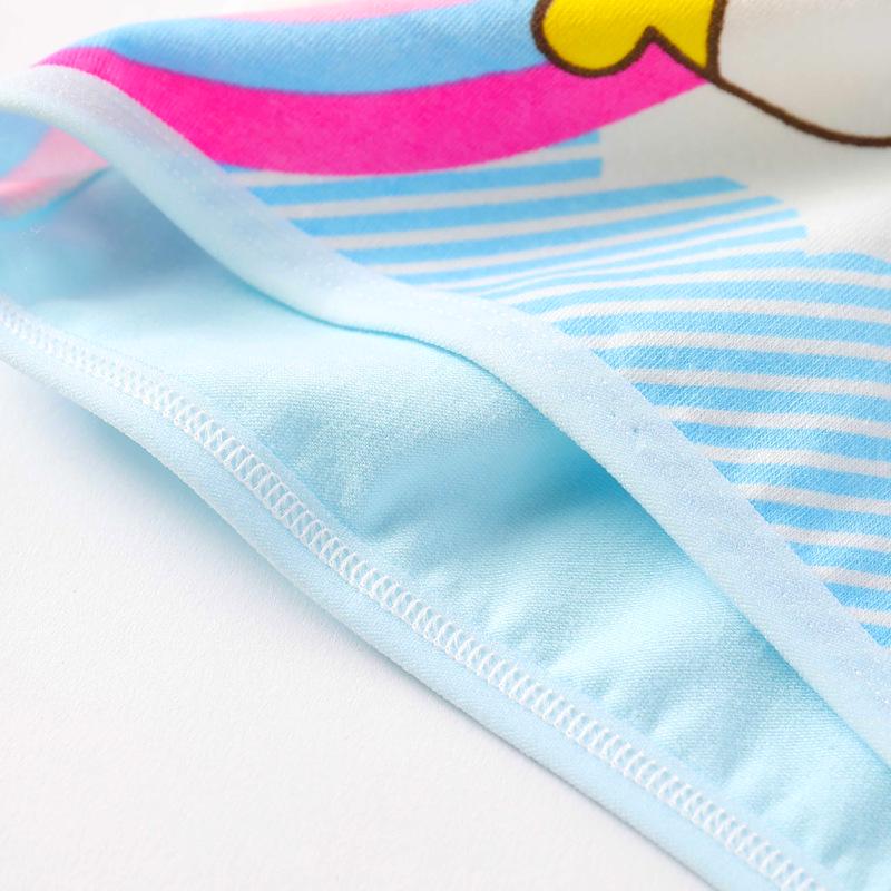 4 шт./лот, хлопковое нижнее белье для девочек, трусы-боксеры, мягкое, удобное, милое нижнее белье для девочек, От 2 до 10 лет