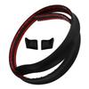 Black Car Spoiler Wing Rear Trunk Wing Decor Easy Installation Sporty Style Enhancement