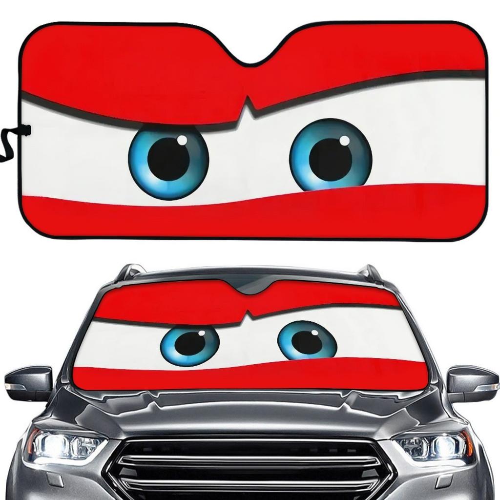 Summer Hot Car Sunshade Funny Cartoon Big Eye Pattern Custom One Piece