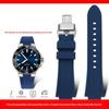 Высококачественный резиновый ремешок для часов Oris Aquis 7330 7740 Серии 24x11мм 24x12мм выпуклый ремешок Мужской силиконовый браслет для дайвинга