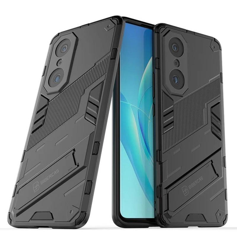 Rugged Armor Shockproof Phone Case For Huawei Nova 9 11 SE 12 Honor 50 70 90 100 Pro Hidden Holder Stand Back Cover