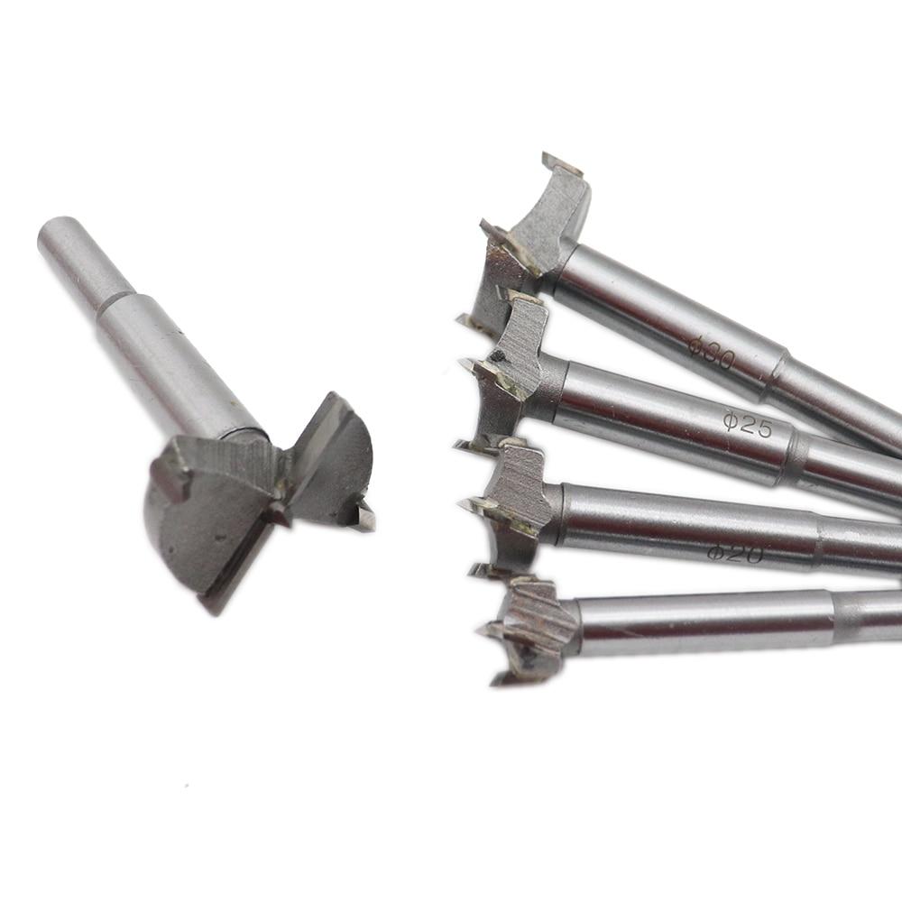 1pc 15/20/25/30/35mm Wood Drill Bit Self Centering Hole Saw Cutter Wood Hole Drilling Tools Forstner Drill Bit