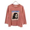 HYSTERIC GLAMOUR сделано в Японии футболка с рукавом 3/4 FREE Красная серия Женская Б/У