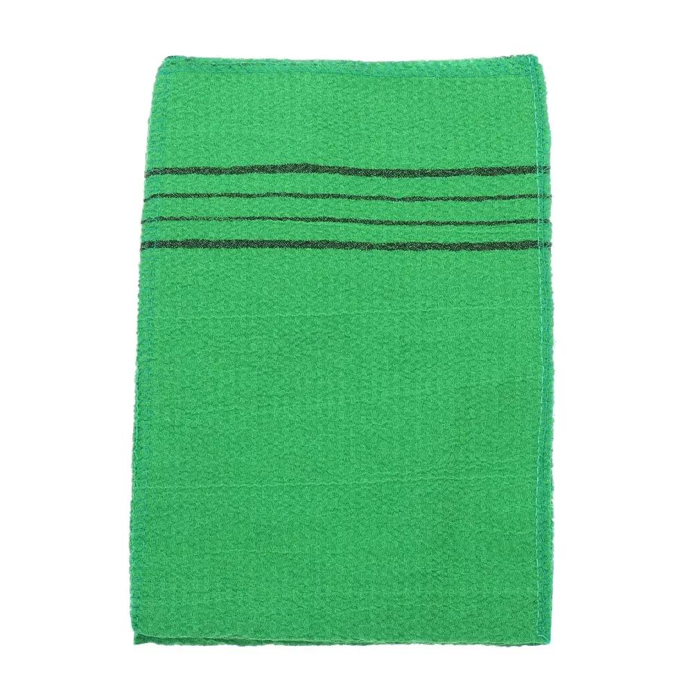1PC Red Green Korean Italy Exfoliating Body-Scrub Towel Glove Smooth Skin Extreme Comfort Shower Bath Cleaner Exfoliating Towel