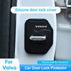 2/4pcs Universal Silicone Car Door Cushions Shockproof Mute Shock Absorber Protective Latch Accessories for Volvo Xc60 Xc90 V40