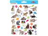 Autocollants - Petits chats - Paillettes