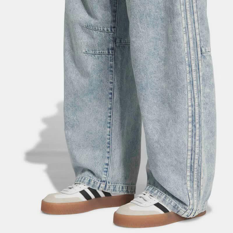 adidas Женские повседневные джинсовые длинные брюки KT3051